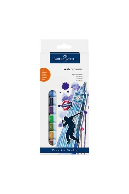 FABER-CASTELL TÜP SULU BOYA (12 RENK)