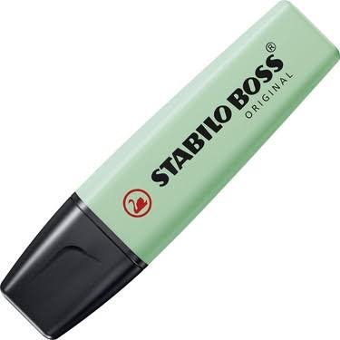 STABİLO BOSS ORİGİNAL PASTEL MİNT YEŞİLİ FOSFORLU KALEM 70/116