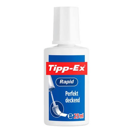 BİC TİPP-EX RAPİD SIVI FIRÇALI SİLİCİ (20 ML)